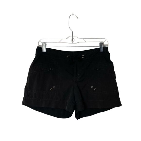 Athleta Black "Breeze" Activewear Athletic Swim Shorts Women's Size Small - Picture 1 of 16